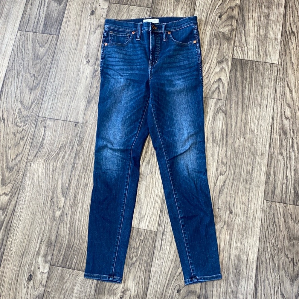 Madewell High Rise Skinny 10” Jean